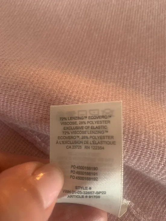 Babaton Double-Breasted Light Pink Women's Cardigan/Blazer, Sz M - Picture 8 of 12